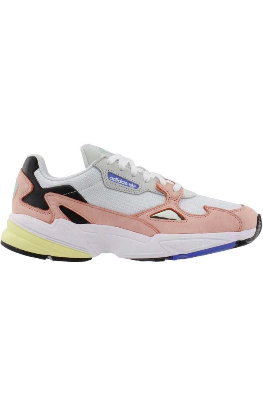 Adidas Originals Falcon Women's Sneakers in Cloud White/Trace Pink/Core Black